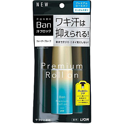 Дезодорант-антиперспирант нано-ионный с ароматом цветочного мыла - Lion Ban premium gold label, 40мл