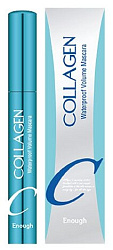 Тушь водостойкая - Enough Collagen waterproof volume mascara, 9мл
