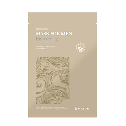 Маска мужская тонизирующая тканевая для лица 30г MIZON JOYFUL TIME MASK FOR MEN ENERGIZING