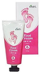 Крем для ног успокаивающий с экстрактом розы - Ekel Foot cream rose, 100г