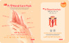 Маска-перчатки для рук восстанавливающая 33, MJCARE HAND CARE PACK 2г