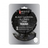 Маска для лица тканевая с древесным углём 24мл MISTIC BLACK CHARCOAL 7 DAYS Sheet mask