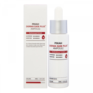 Сыворотка для чувствительной кожи лица с центеллой азиатской - Pekah derma ease plus ampoule, 40мл