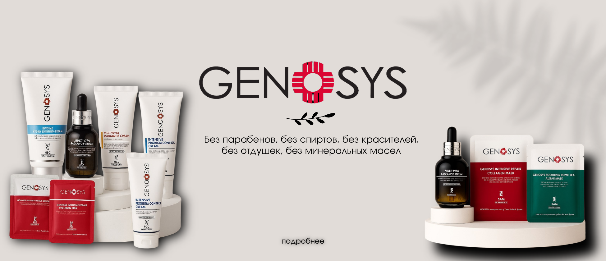 GENOSYS — КОСМЕЦЕВТИКА БУДУЩЕГО ИЗ ЮЖНОЙ КОРЕИ