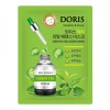 Маска для лица тканевая с экстрактом зеленого чая 25мл DORIS GREEN TEA REAL ESSENCE MASK