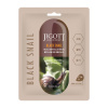 Маска для лица тканевая с муцином улитки 27мл JIGOTT BLACK SNAIL REAL AMPOULE MASK