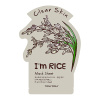 Маска для лица очищающая тканевая с экстрактом риса 21г TONYMOLY I'm RICE Mask Sheet Clear Skin