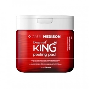 Пэды для лица очищающие с экстрактом центеллы азиатской 70шт PAUL MEDISON Deep-red King Peeling Pad