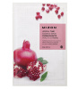 Маска для лица тканевая с экстрактом гранатового сока 23г MIZON Joyful Time Essence Mask Pomegranate
