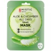 Маска тканевая для лица с экстрактами огурца и алоэ 24мл MISTIC ALOE & CUCUMBER ALL DAYS Sheet mask