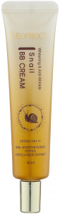 BB крем антивозрастной солнцезащитный с муцином улитки DEOPROCE ANTI-WRINKLE SNAIL BB CREAM SPF50+PA