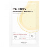 Маска для лица тканевая с мёдом 20г SOME BY MI REAL HONEY LUMINOUS CARE MASK
