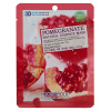 Маска для лица с экстрактом граната 23г FOODAHOLIC NATURAL ESSENCE MASK #POMEGRANATE 3D