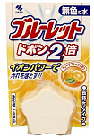 Таблетка для унитаза и дезодорирующая с ароматом грейпфрута - Kobayashi Bluelet grapefruit, 120г
