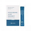 Пилинг освежающий-скраб с гиалуроновой кислотой 24*7г MIZON HYALURONIC SHERBET PEELING SCRUB