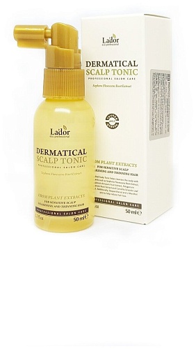 Тоник для кожи головы укрепляющий против выпадения волос - Lador Dermatical scalp tonic, 50мл