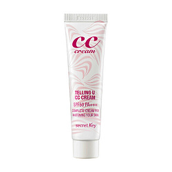 Крем СС для лица осветляющий 30мл secret Key TELLING U CC CREAM SPF50+ PA+++