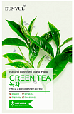 Маска тканевая для лица с экстрактом зеленого чая - Eunyul Natural moisture mask pack green tea, 22г