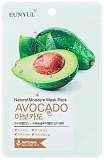 Маска тканевая для лица с экстрактом авокадо - Eunyul Natural mosture mask pack avocado, 22мл