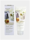 Крем увлажняющий для рук с экстрактом оливы 100мл 3W CLINIC Moisturizing Olive Hand Cream