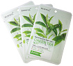Маска тканевая для лица с экстрактом зеленого чая - Eunyul Natural moisture mask pack green tea, 22г
