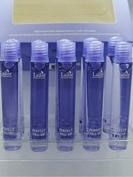 Филлер для восстановления волос 10*13мл La'dor PERFECT HAIR FILL-UP MAUVE EDITION