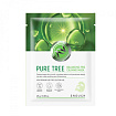 Маска тканевая для лица с экстрактом чайного дерева - ENOUGH Pure Tree Balancing Pro Calming Mask
