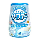 Дезодорант для туалета гелевый с ароматом лимона - Kobayashi Sawaday for toilet lemon, 140г
