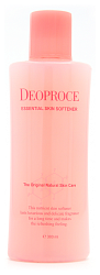 Тонер омолаживающий для лица 380мл DEOPROCE ESSENTIAL SKIN SOFTENER