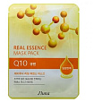 Маска тканевая с коэнзимом - Juno q10 - Real essence mask pack q10, 25мл