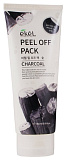Маска-пленка с экстрактом древесного угля 180мл EKEL Peel off pack Charcoal