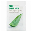 Маска тканевая для лица с экстрактом алоэ - Eunyul Purity aloe sheet mask, 22мл