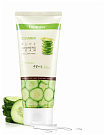 Пенка для лица для умывания с экстрактом огурца - FarmStay Cucumber pure cleansing foam, 180мл
