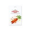 Маски тканевые для лица с экстрактом моркови - 3 шт. по 25мл TENZERO CARROT SHEET MASK
