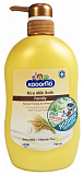 Крем-гель для душа с рисовым молочком - Lion Kodomo rice milk bath family, 750мл