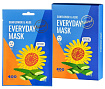 Маска для лица «успокаивающая» - Dearboo Sunflower&aloe every day mask, 27мл
