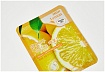 Маска тканевая для лица лимон - 3W Clinic Fresh lemon mask sheet, 23мл
