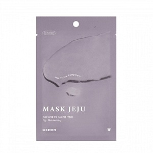 Маска тканевая для лица увлажняющая с экстрактом инжира 23мл MIZON JOYFUL TIME MASK JEJU [FIG]