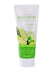 Пенка для умывания с экстрактом огурца DEOPROCE NATURAL PERFECT SOLUTION CLEANSING FOAM GREEN EDITIO