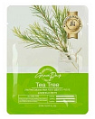 Маска тканевая для лица с экстрактом чайного дерева - Grace Day Tea tree cellulose mask, 27мл