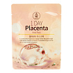 Маска для лица тканевая с экстрактом плаценты 27мл MEDB 1 Day Placenta Mask Pack