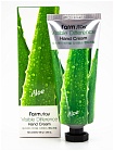 Крем для рук с экстрактом алоэ - FarmStay Aloe vera visible difference hand cream, 100г