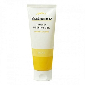 Гель для лица 180мл JIGOTT Vita Solution 12 Synergy Peeling Gel