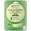 Маска тканевая для лица с экстрактами огурца и алоэ 24мл MISTIC ALOE & CUCUMBER ALL DAYS Sheet mask