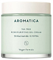 Крем-гель балансирующий для жирной кожи - Aromatica Tea tree pore purifying gel cream, 100мл