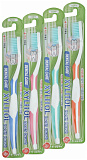 Щетка зубная - Dental Care c тонкой щетиной «средней жесткости» в ассортименте - Toothbrush, 1шт