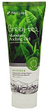 Гель-пилинг увлажняющий с экстрактом зеленого чая 180мл 3W CLINIC Green Tea Moisture Peeling Gel