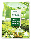 Маска для лица тканевая с экстрактом зелёного чая и алоэ DEOPROCE COLOR SYNERGY EFFECT SHEET MASK GR