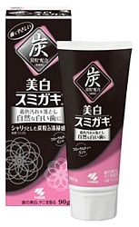 Паста зубная отбеливающая - Kobayashi c углем и ароматом цветочного чая, 90г