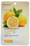 Маска тканевая для лица с витаминами - Eunyul Natural moisture mask pack vitamin, 22мл